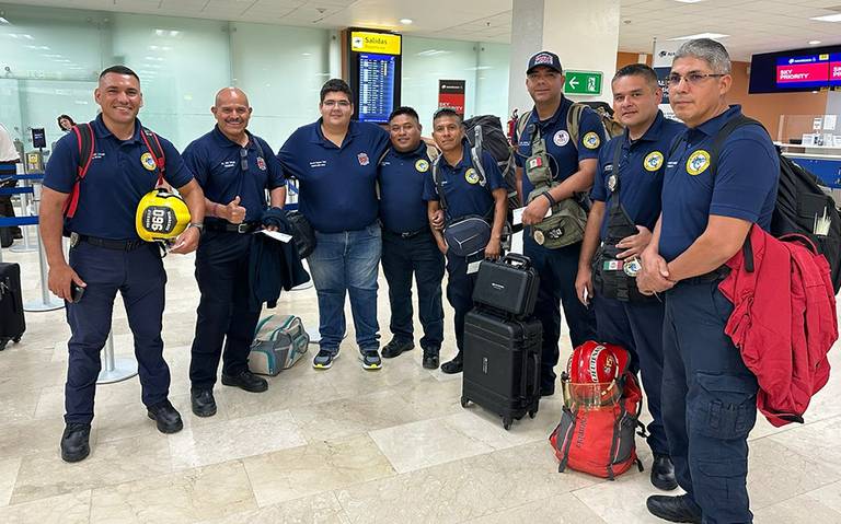 Acapulco-Receives-Aid-from-Los-Cabos Firefighters-Following Hurricane-Otis